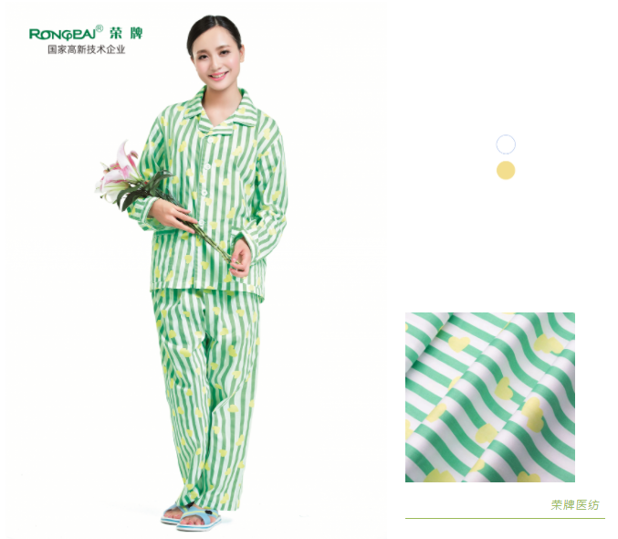 龙八long8玩家纺织病员服面料